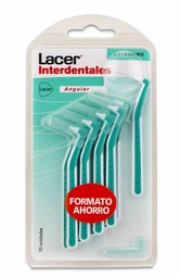 [163242] Lacer Cepillo Interdental Angular Extrafino, 10 Uds