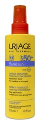 [163580] Uriage Bariésun Spray Solar para Niños SPF 50+, 200 ml