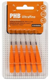 [163785] PHB Cepillo Interdental Ultrafino, 6 Uds