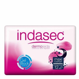 [165830] Indasec Dermoseda Maxi Good Night, 12 Uds