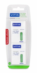 [166291] Pack Vitis Cinta Dental con Flúor y Menta, 1 Ud