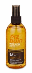 [169792] Piz Buin Wet Skin Spray Solar Transparente SPF 15, 150 ml