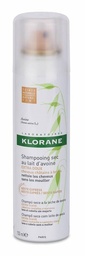 [171072] Klorane Champú Seco a la Leche De Avena Cabello Castaño/Moreno, 150 ml