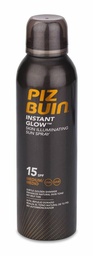 [173812] Piz Buin Instant Glow Spray Piel Luminosa SPF 15, 150 ml