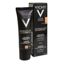 [176027] Vichy Dermablend 3D Correction Maquillaje 55 Bronze SPF 25, 30 ml