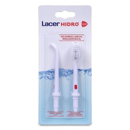 [176038] Lacer Hidro Recambio Cabezales Irrigador Bucal, 2 Uds