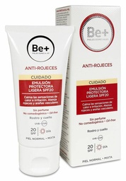 [176835] Be+ Anti-Rojeces Emulsión Ligera SPF 20, 50 ml