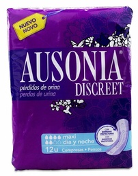 [177301] Ausonia Discreet Maxi, 12 Uds