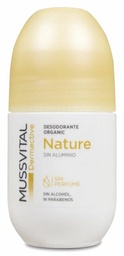 [178831] Mussvital Dermactive Nature Desodorante Orgánico Roll On, 75 ml