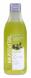 [180744] Mussvital Essentials Gel de Baño Oliva, 750 ml