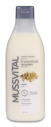 [180746] Mussvital Essential Gel de Baño Avena, 750 ml