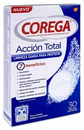 [181092] Corega Acción Total, 30 Uds