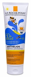 [182245] La Roche-Posay Anthelios Dermo-Pediatrics Gel-Loción Piel Húmeda SPF 50+, 250 ml