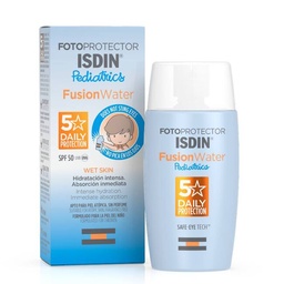 [183890] Isdin Pediatrics Fotoprotector Fusion Water SPF 50+, 50 ml