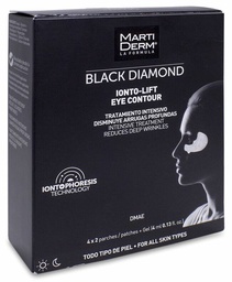 [184990] Martiderm Black Diamond Ionto-Lift Eye Contour, 4 Sobres x 2 Parches