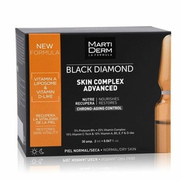 [185980] MartiDerm Black Diamond Skin Complex, 30 Ampollas