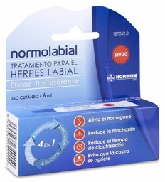 [187052] Normolabial Tratamiento Herpes Labial, 6 ml