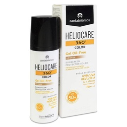 [187358] Heliocare 360º Gel Oil-free Bronze SPF 50+, 50 ml