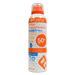 [188571] Farline Spray Transparente Pediátrico SPF 50+, 200 ml