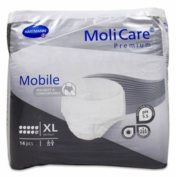 [189665] Molicare Premium Mobile 10 Drops Talla XL, 14 Uds