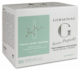 [189687] Germinal Acción Profunda Antiaging Pieles Mixtas y Grasas, 30 Ampollas