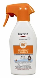 [190202] Eucerin Kids Sun Spray Sensitive Protect SPF 50+, 300 ml