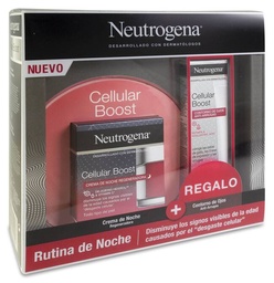 [191394] Pack Neutrogena Cellular Boost Crema Noche 50 ml + Contorno Ojos 15 ml