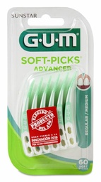 [191466] GUM Soft-Picks Advanced Regular, 60 Uds