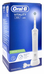 [191782] Oral-B Vitality 100 Cross Action Cepillo Eléctrico Blanco, 1 Ud