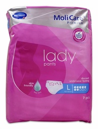 [192908] Molicare Premium Lady Braguitas Absorbentes 7 Gotas Talla L, 7 Uds