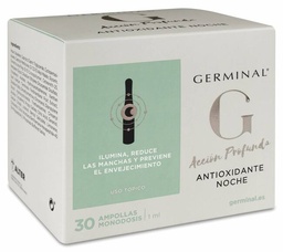 [194207] Germinal Acción Profunda Antioxidante Noche, 30 Ampollas