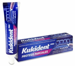 [194437] Kukident Adhesivo para Prótesis Dentales Parciales, 40 g