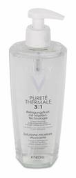 [264260] Vichy Pureté Thermale Solución Micelar Calmante 3 en 1, 400 ml