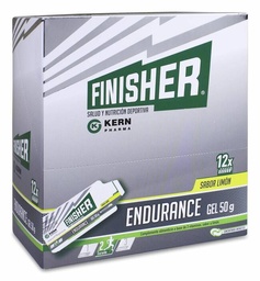 [181188] Finisher Endurance Gel sabor Limón, 12 Uds