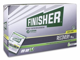 [181190] Finisher Recovery Polvo Sabor Limón 28 g, 12 Uds