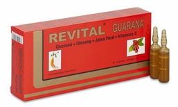 [000376] Revital Guaraná, 20 Ampollas