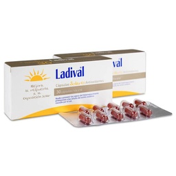 [012925] Duplo Ladival Cápsulas Solares Antioxidantes, 2 x 30 Cápsulas