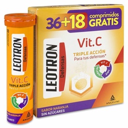 [013735] Pack Leotron Vit C, 36 + 18 Comprimidos