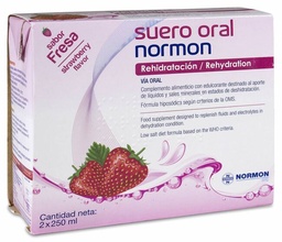 [157493] Normon Suero Oral Sabor Fresa, 2 Uds