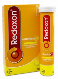 [159325] Redoxon Vitamina C Efervescente Sabor Limón, 30 Comprimidos