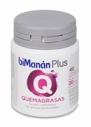 [167307] biManán Plus Q Quemagrasas Cápsulas, 40 Uds