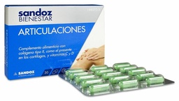 [168593] Sandoz Bienestar Articulaciones, 30 Cápsulas