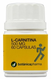 [172586] BotanicaPharma L-Carnitina 500 mg, 60 Cápsulas