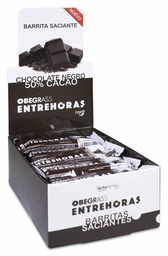 [179586] Obegrass Barritas Entrehoras Chocolate Negro, 20 Uds