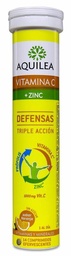 [180739] Aquilea Vitamina C+Zinc, 14 Comprimidos