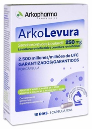 [181512] Arkopharma Arkolevura 250 mg, 10 Cápsulas