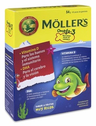 [184884] Möller's Omega-3 Sabor Tutti-frutti, 54 g