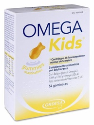 [185054] OmegaKids Gummies Masticables, 54 Uds