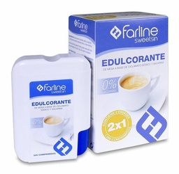 [186142] Pack Farline Sweetsin Edulcorante, 2 x 500 Comprimidos