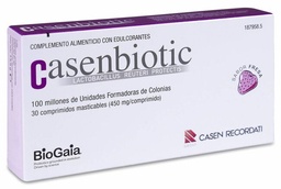 [187958] Casenbiotic Sabor Fresa, 30 Comprimidos